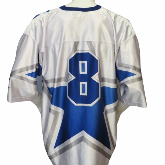 Sold!!!!Vg Dallas Cowboys Jersey Starter Classic Team Collection Troy Aikman #8 - Picture 7 of 8